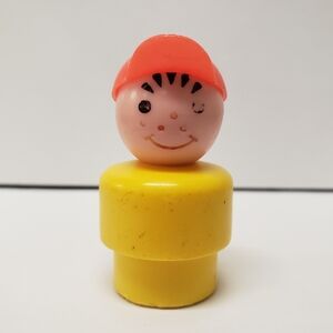 Vintage Fisher Price Little People Buy Red Cap
